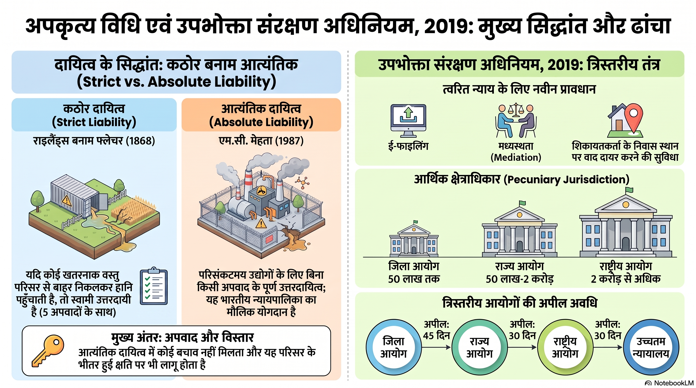 अपकृत्यीय (Tort) दायित्व के सिद्धांत एवं उपभोक्ता संरक्षण अधिनियम(Consumer Protection Act), 2019 : एक तुलनात्मक अध्ययन